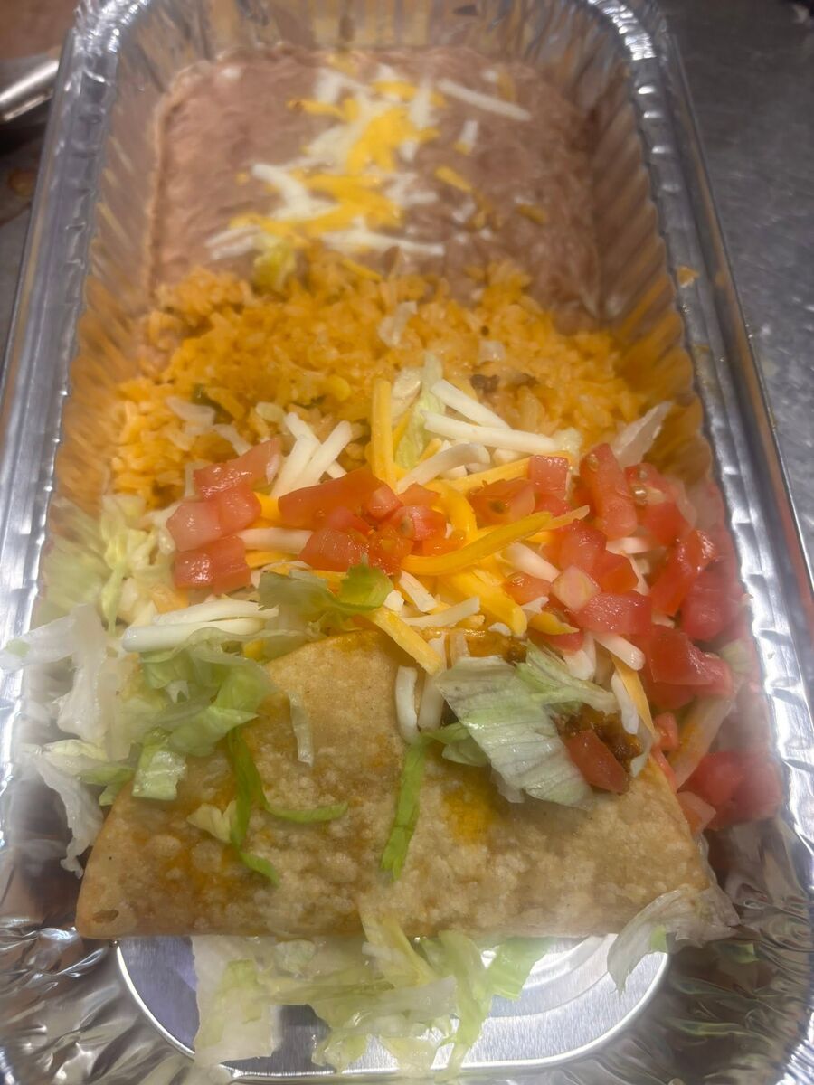 Party-tray chimichanga